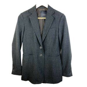 Robert Rodriguez Blazer Womens Size 6 Dark Gray 2 Button Jacket Career Work